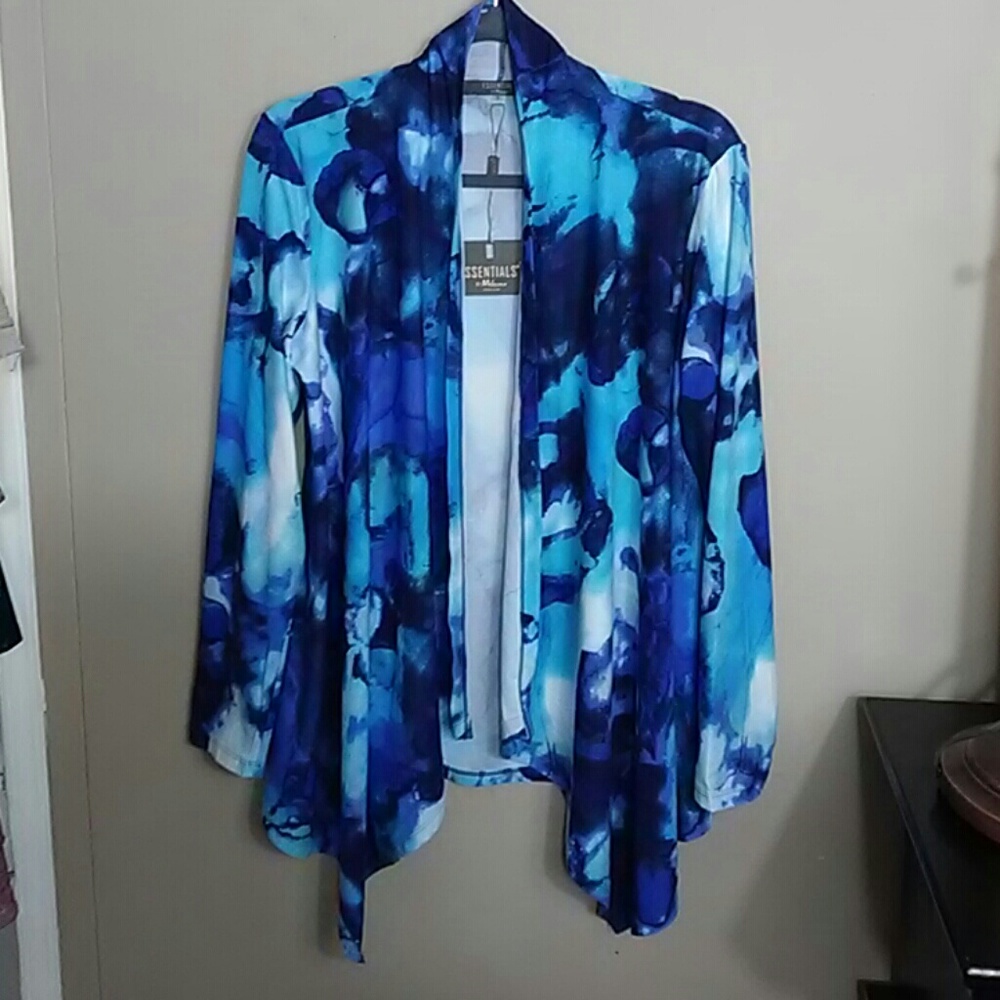 Essentials by Milano Waterfall Tunic Jacket